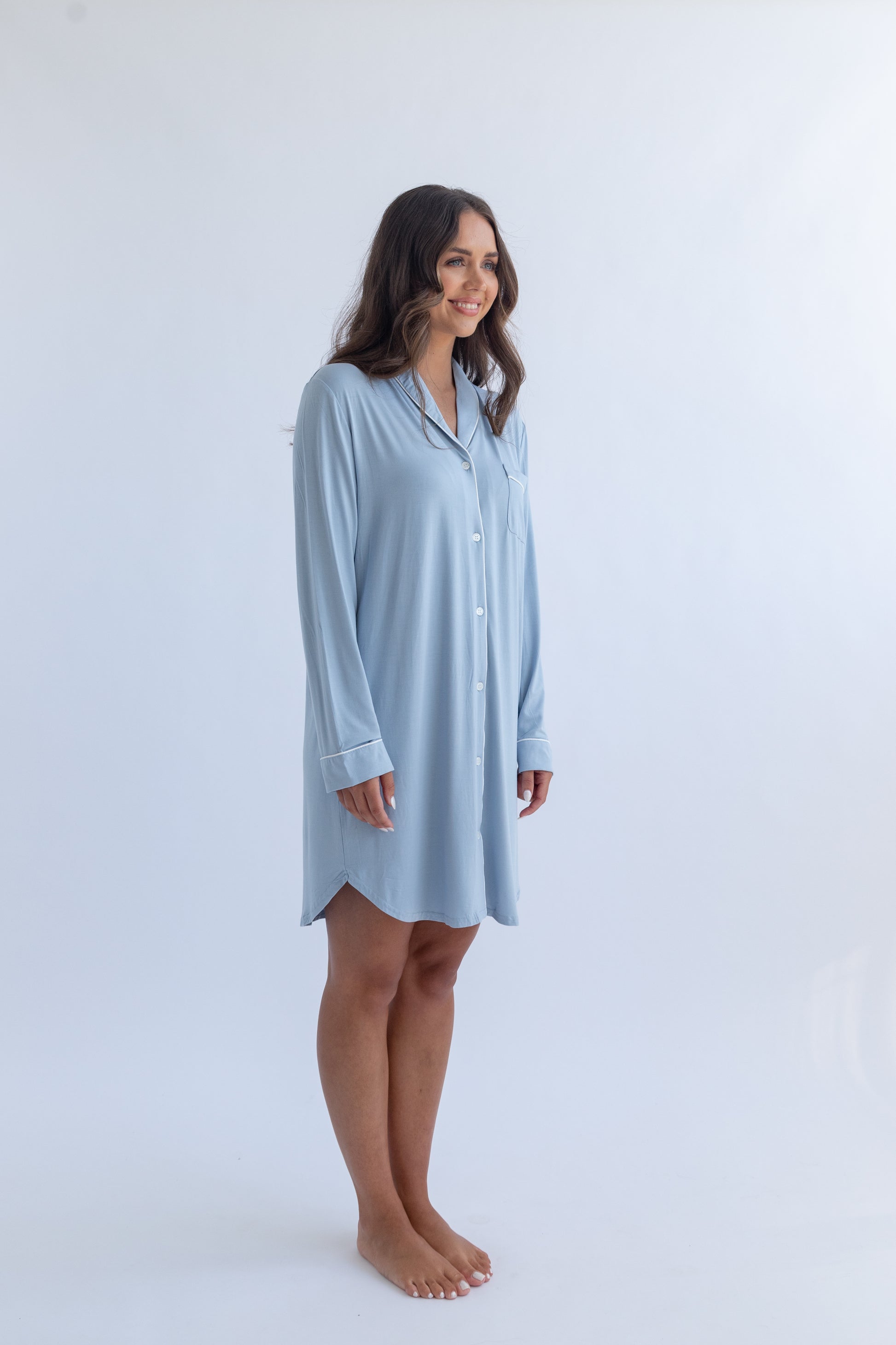 Willow & Body Nightdress Sleepwear Long Sleeved