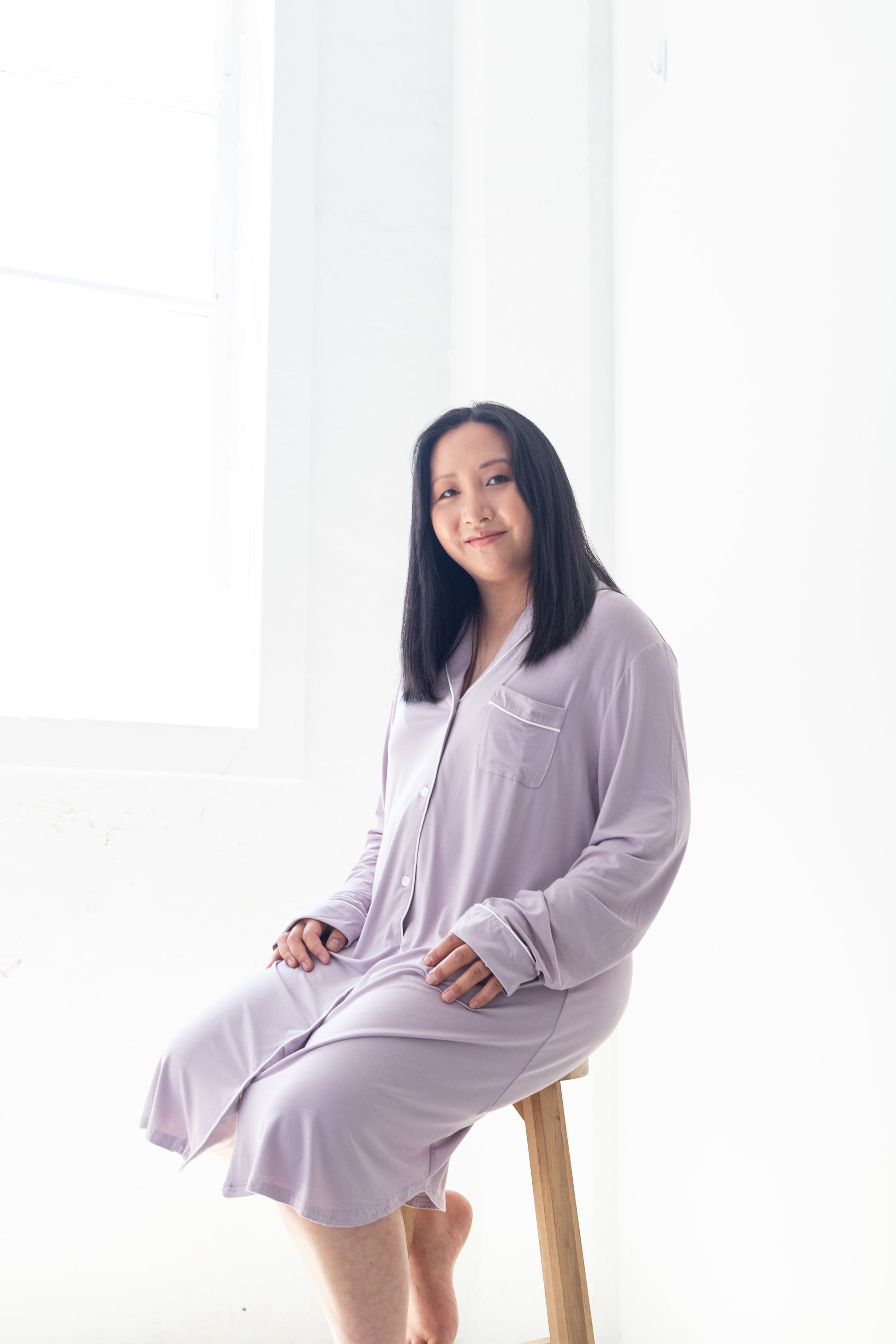 Willow & Body Nightdress Sleepwear Long Sleeved