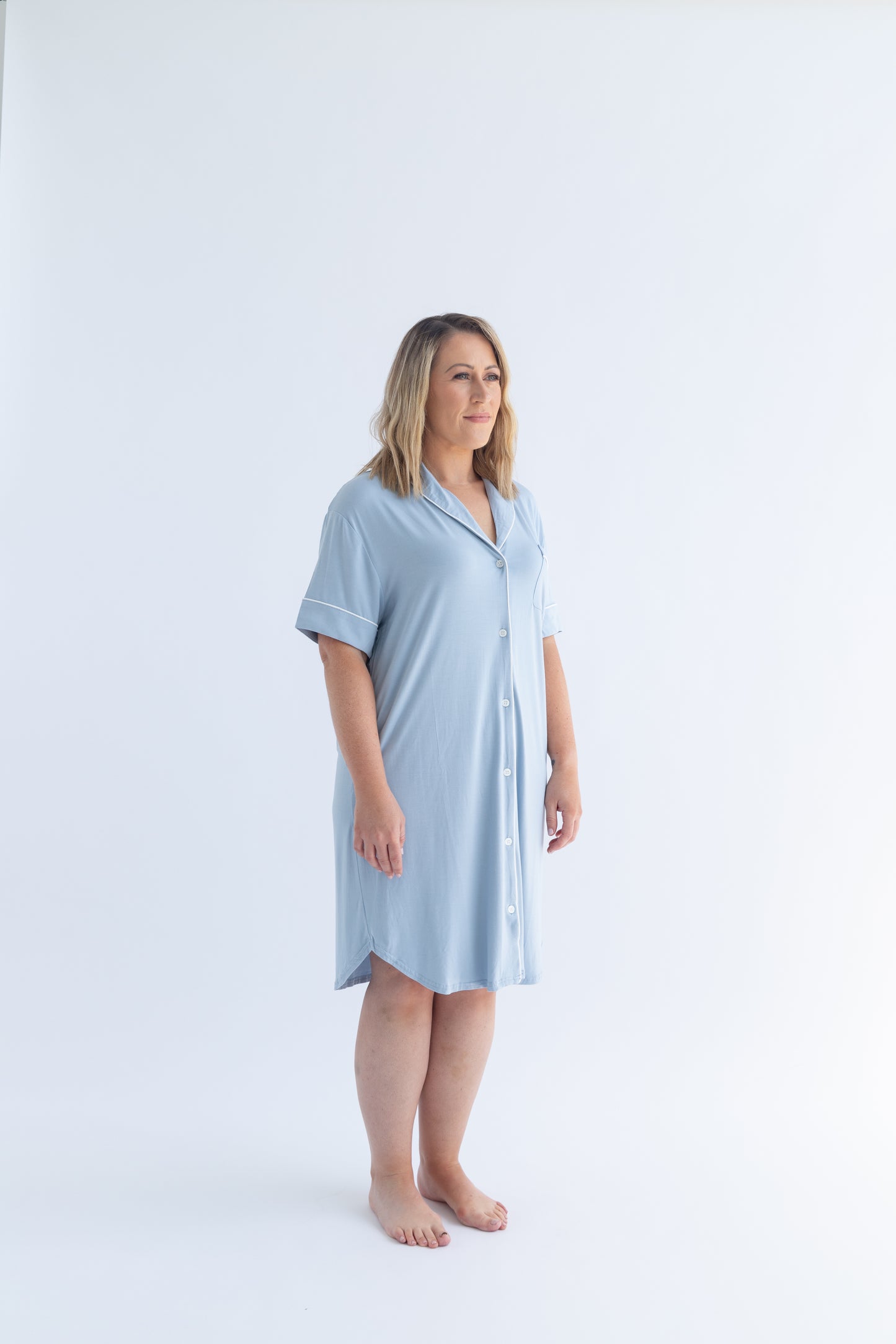Willow & Body Nightdress Sleepwear Short Sleeved